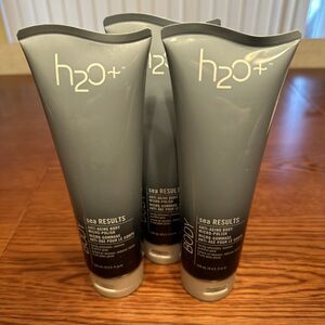 3 Pack- H2O+ Plus Sea Results Anti Aging Body Micro Polish Body Scrub New 8 Oz